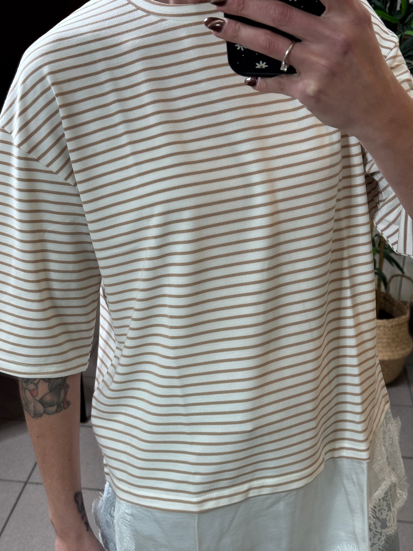 T-shirt Sailor Lace